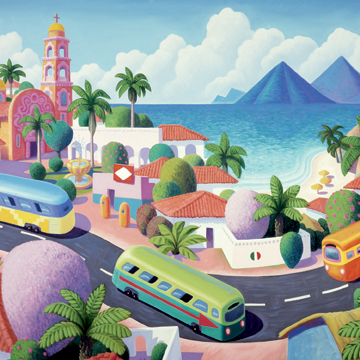 La Pacifica Outdoor Art 32x32