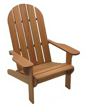 Eucalyptus Wood Adirondack Chair