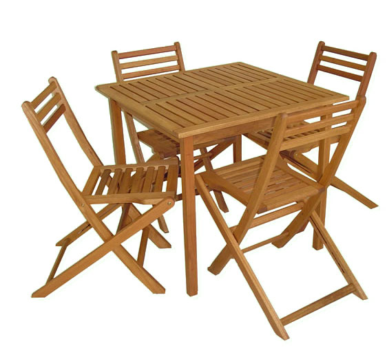 Eucalyptus Wood Dining Set Eucalyptus Wood Dining Set
