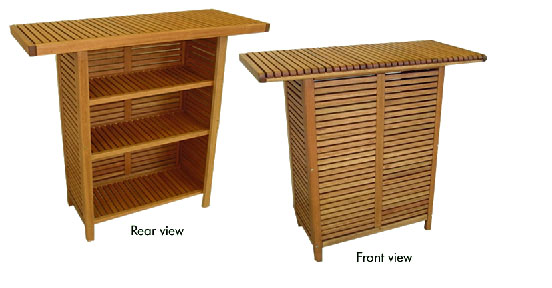 Eucalyptus Wood Bar Counter Eucalyptus Wood Bar Counter