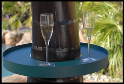 Outdoor Heater Cocktail Ring