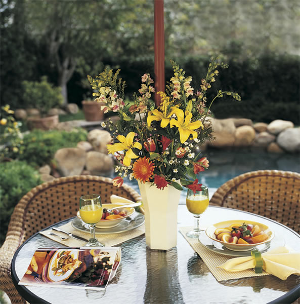 Outdoor Umbrella Vase Outdoor Umbrella Vase